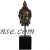 19" Burmese Buddha Head Statue   554878550